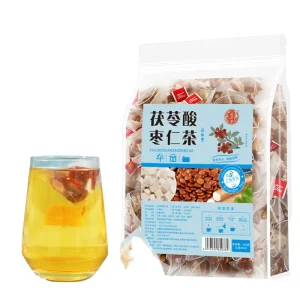 TZ006 Herbal Slimming Tea with Ziziphi Spinosae Goji Berry Sleep Aid Fresh Flavored Sachet Cup Bulk Bag Packaging