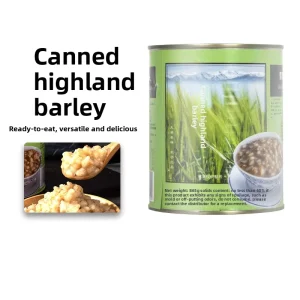 Taihu Meilin Suzhou Meilin Agriculture Canned Highland Barley Wuzhong Suzhou 865g Ready to eat Dessert Milk Tea Special Raw