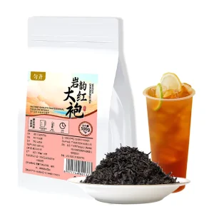 Taiwan Lemon Oolong Milk Tea Fragrant Single Brewing Loose Tea Specialty Tea Base for Milk Shops Fermented 500g Bag