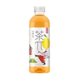 Tea 900ml Bottled Tea Pai Cha Wu Peach Oolong Grapefruit Jasmine Lemon Fruit flavored Tea Beverage