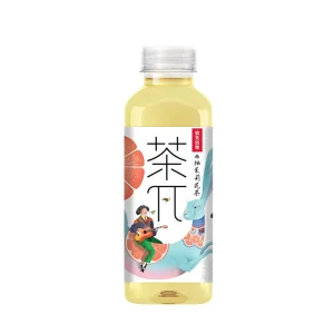 Tea Party Peach Oolong Tea & Green Grape Grapefruit Juice Beverage in Bottle Sealed Packaging 270 Days Shelf Life