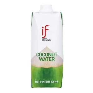 Thai imported Fresh Squeezed Coconut Water 500ml Bottle 12 Bottles Per Case 100% NFC Young Coconut Water Fruit Juice Beverage
