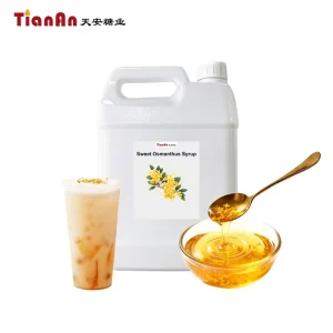 Tian’an New Trend Osmanthus Fragrans Syrup Natural Floral Scented Sweetener for Chinese Style Tea Latte and Coffee