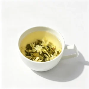 Top Grade Jasmine Green Tea Natural Chinese Loose Leaf Tea With Fresh Floral Aroma