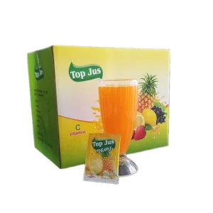 Top Jus 10g for 2 Liters Flavor Fruit Juice Powder Free Sugar