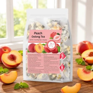 Traditional Herbal Peach Oolong Tea Delicious Independent Tea Bag Healthy Fragrant Tea Combination Suitable for Men and Women