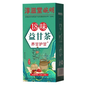 Traditional Herbal Tea 30 Bags 18 Botanical Ingredients Caffeine Free Wellness Blend Mild Earthy Flavor Soothing Daily Tea