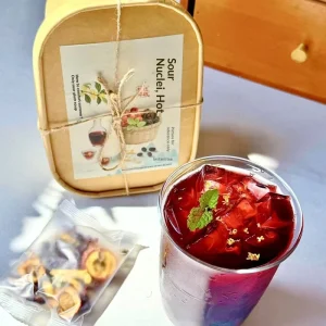 Traditional Sour Plum Soup Osmanthus Boiled Flower Tea Cooling Summer Heat Relief Moisture Replenishing Thirst Quenching Clean