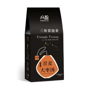 Triangle Bag Combination Sweet Wheat Jujube Soup Red Dates Barley Goddess Substitute Herbal Tea 100% Natural Premium