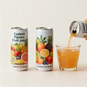 Tropical Fruit Punch with Pulp 355ml Aluminum Can Juice Beverage