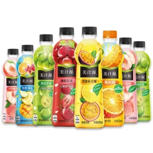 Tropical Rose Flavored Concentrate Fruity Juice 420ml Bottle