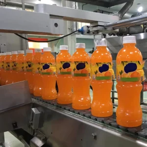Turnkey Project Automatic Orange Mango Fruit Juice Making Filling Capping Machine Production Line 2 Year Warranty