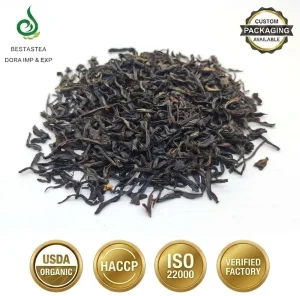 USDA Organic Earl Grey Scented Black Tea Loose Leaf with High Antioxidants for Relaxation Stress Management OEM Available