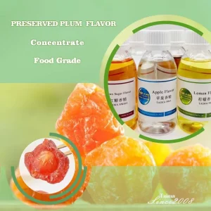 USP Grade Both Liquid and Powder Preserved Plum Flavor 99% High Concentration Sweet Sour Water Soluble Food Flavor
