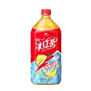 Unified Lemon Flavor Iced Black Tea 1L Large Bottle Chinese Specialty Beverage Factory