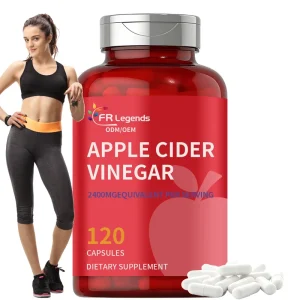 Vegan Apple Cider Vinegar Capsules Digestive Immune Health Support Detox Wellness Gluten Free Soy Free Keto Friendly for Adult