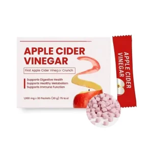 Vegan Apple Cider Vinegar Gummy Slimming Herbal Supplement Keto ACV Apple Cider Vinegar Gummies for Fat Burner
