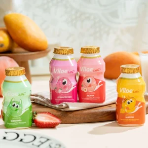 Viloe Life Active Lactobacillus BRC Certified Instant Probiotics High Sugar Juice Sour Sweet Blended Milk Dried Room Temperature