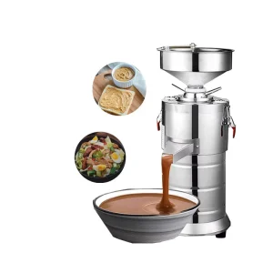 Vinica Colloid Mill Machine for Peanut Tofu Soy Milk Sauce Cheese Grinding Multi Function for Industrial Commercial Processing