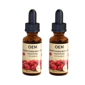 Virgin GMP Endorsed Hawthorn Berries Drop Celiac Safe Plant Based Sugar Reduced Blend for Adults
