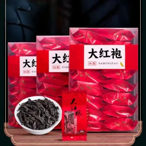 WL002 Dahongpao Oolong Tea Natural Loose Leaf Big Red Robe Tea China Wuyi Mountain Strong Fragrance Chinese Tea Bulk Box