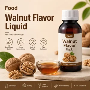 Walnut Flavoring Liquid 99% Used for Cookies Candies Milk Ice Cream Butter Snacks Sauces Nutritional Products