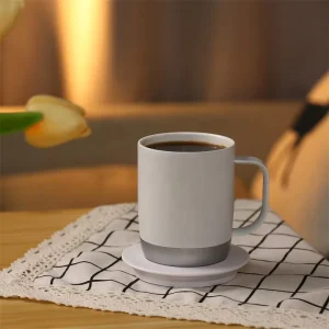 Warmer Battery Power Smart Temperature Controlled Self Heating Coffee Mug for Office Using
