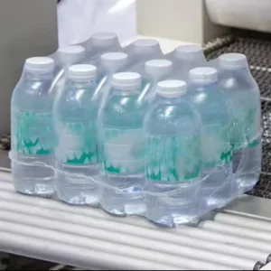 Water Bottle Transparent Customized Size 80 Micron PE Heat Shrink Film