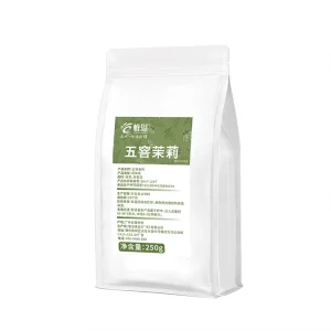 Weiyi Organic Chinese Jasmine Green Tea Five Time Cropping System Loose Leaf Dried Bag Packed Health Tea for Bubble Tea New