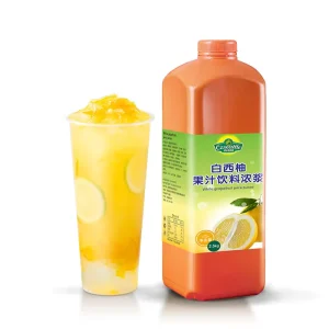 White Grapefruit Fruit Juice Drink Concentrated Fruit Juice Syrup for Milk Tea Boba Tea Ingredients