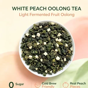 White Peach Oolong Tea Cold/Hot Brew Natural Peach No Artificial Flavor Taiwan/Fujian Direct