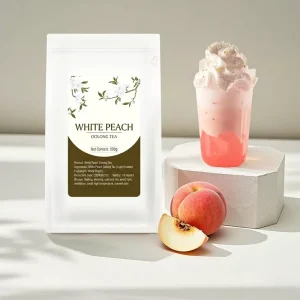White Peach Oolong Tea Milk Tea Special Tea Base Commercial Peach Fruit Tea Milk Cover Tea Raw Materials Bulk Seasoning Tea
