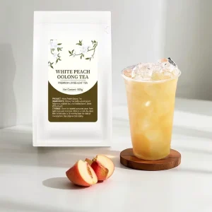 White Peach Oolong Tea Tea Milk Tea Shop Special Cold Tea Base Bulk Tea Raw Materials Factory Direct Supply