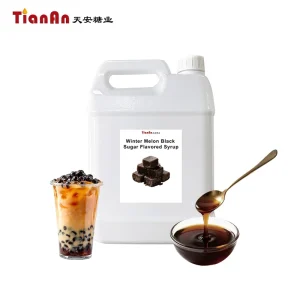 Winter Melon Brown Sugar Flavor Syrup Is Used in Bubble Tea and Beverages