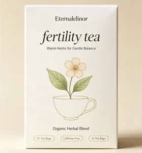 Women Fertility Tea for Pregnancy Support Rose Goji Berry Red Date Herbal Tea Womb Nurturing Supplement Private Label OEM