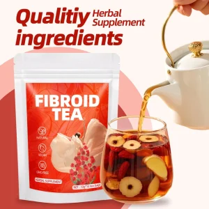 Women’s Menstrual Health Tea 100% Natural Herbs Flavored Tea for Uterine Care Support Rose & Chrysanthemum