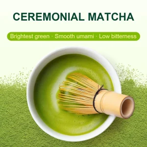 YiMing Fresh New Matcha Green Tea Powder Ceremonial Grade Slimming Health Tea 50 100 200 1000g Options Can Bottle Box Tinned