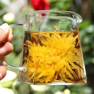 Yunnan Dianhong Golden Silk Chrysanthemum Hydrangea, Purely Handcrafted