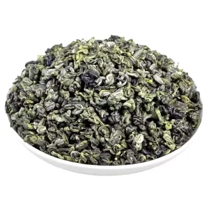 Yunnan High Fragrance Biluochun Raw Green Tea Big Leaf Spiral Snail Spring Premium Bulk Loose Leaf Tea Bag Packaging