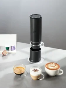 ZeroHero Dual Use Coffee Maker 2 In 1 Espresso Machine Compatible With Coffee Pods Capsules And Powder