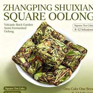 Zhangping Shuixian Square Oolong Intangible Cultural Heritage Pressed Tea Cake Fujian Direct