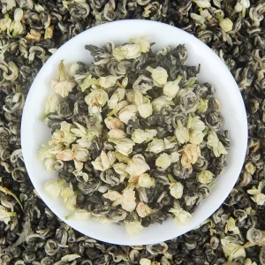 jasmine tea Luzhou flavor special jasmine snails Guangxi Hengxian jasmine snails 500g in bulk